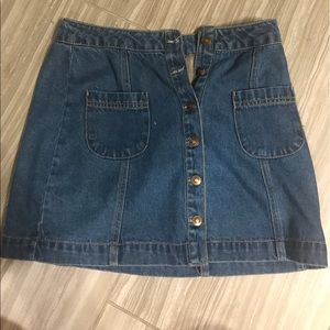 Forever 21 denim skirt